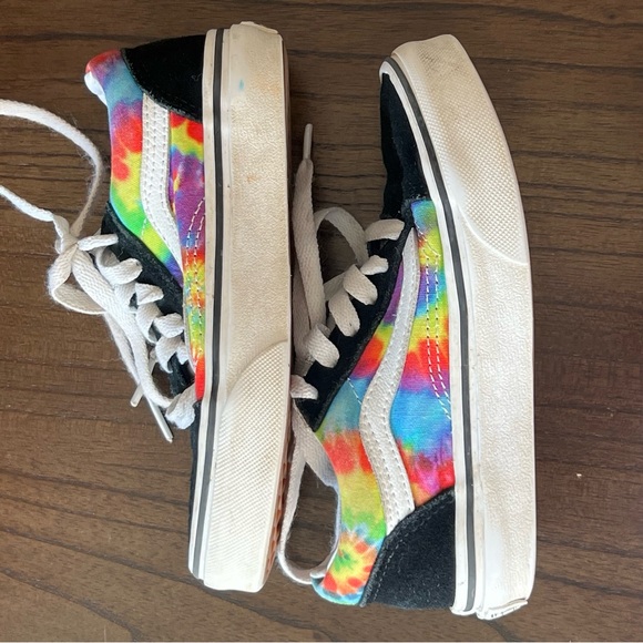 Vans Colorful Kids Sneakers with Black Accents - size 12 - Picture 9 of 10